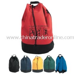 Polyester Drawstring Promotional Cinch Bag from China