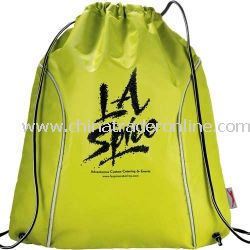 Racer Promotional Cinch Bag from China