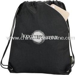 Tempo 100% Recycled PET Promotional Cinch Bag