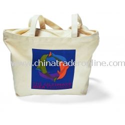 Zippered Custom Cotton Bag from China
