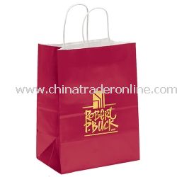 Amber 10-inch Color Paper Bag