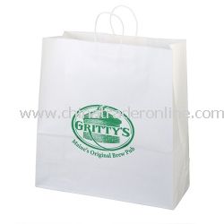 Duke 18-inch Kraft Gift Bag from China