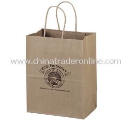 Mini 7 3/4-inch Kraft Eco-Friendly Paper Bag