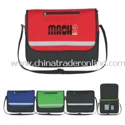 Non Woven Reflective Messenger Bag with Logo from China