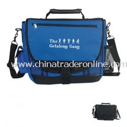 Promotional Messenger Bag With High Tech Rubber Handle from China