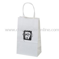 Pup 5 1/4-inch Kraft Gift Bag