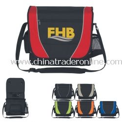 Side Striped Promotional Messenger Bag