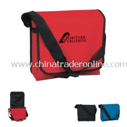 Solid Promotional Messenger Bag