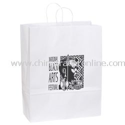 Stephanie 16-inch Kraft Gift Bag from China