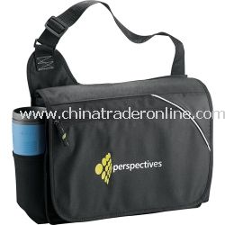 Tempo 100% Recycled PET Urban Promotional Messenger Bag from China