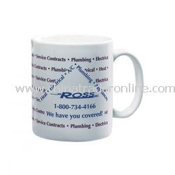 11 oz. White Promotional Coffee Mug from China