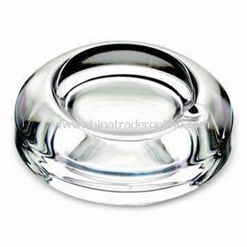 Glass Ashtray, Measuring 8.1 x 2cm