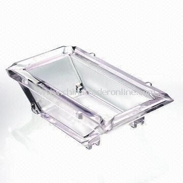 Glass Ashtray with Brand for Promotional Item, Weighing 650g