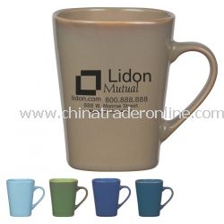 Ounce Square Mug with Reactive Glaze