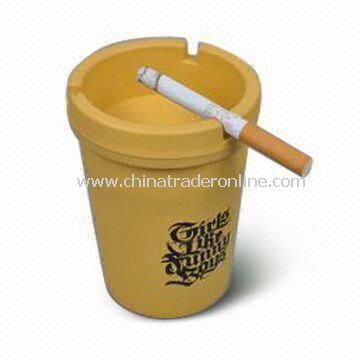 Promotional Ashtray, Measures 11 x 8cm, Available in Various Colors