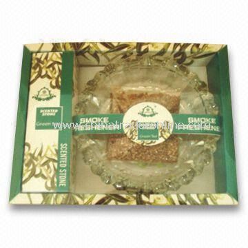 Aroma Gift Set, Comes with Ashtray and 3 Bags Scented Vermiculite from China