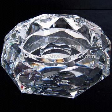 Cigar Ashtray, Uses a Mirror as Surface, Suitable for Office, Home Decorations and Gift Purposes
