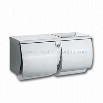 Double Paper Holder with Ashtray, Available in Horizintal or Vertical Sizes from China
