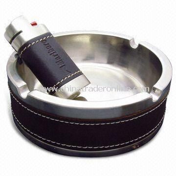 Elegant Design Ashtray with High Polishing, Customized Specifications are Welcome