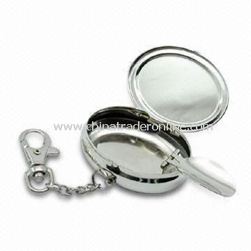 Portable Ashtray with Laser Engraved Logo, Suitable for Promotional Purposes from China