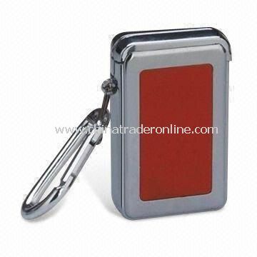 Portable Ashtrays, Made of Zinc-alloy, Measures 6.5 x 3.9 x 1.5cm from China