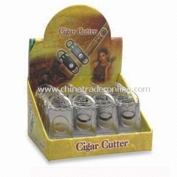 Cigar Cutter, Measures 90 x 38mm, Made of Plastic Material from China