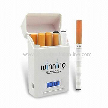 E-cigarette with 180mAh Battery Content, No Tar and Other Carcinogenic Ingredients from China