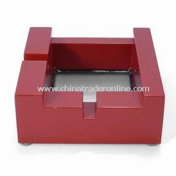 Metal Square Ashtray, Available in Various Designs and Colors