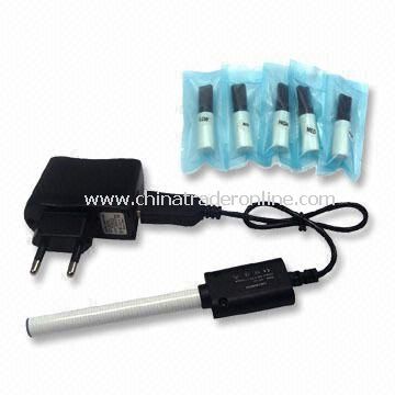 Pen-styled E-cigarette with 280mAh Rechargeable Battery and 360 Puffs per Full Charge from China