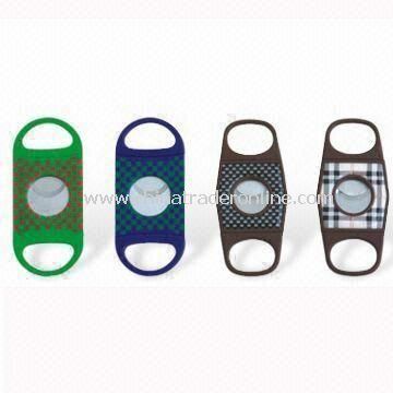 Plastic Cigar Cutters, Available in Various Designs, Measures 90 x 38mm from China