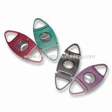 Slide-Cutting Cigar Cutter, Classic and Great as Promotional Gift from China