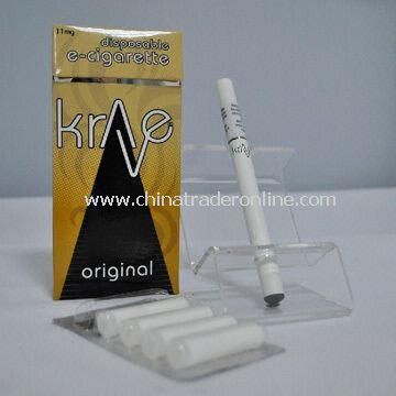 Disposable E-cigarette with Original Flavor, No Tar, Tobacco, and Carbon Monoxide