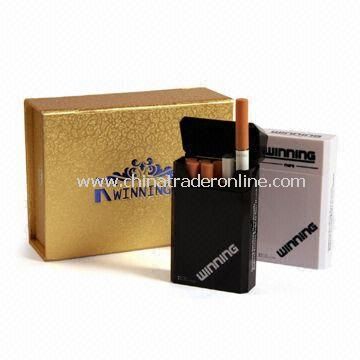 E-cigarette Portable Charging Case with Rechargeable Lithium Battery