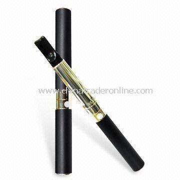 E-cigarette with 142mm Length, 650mAh Battery and 4.2 to 3.3V Normal Working Voltage from China