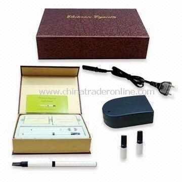 E-cigarette with 250 to 300 Puffs Each Cartridge and 4.35V Charger Output