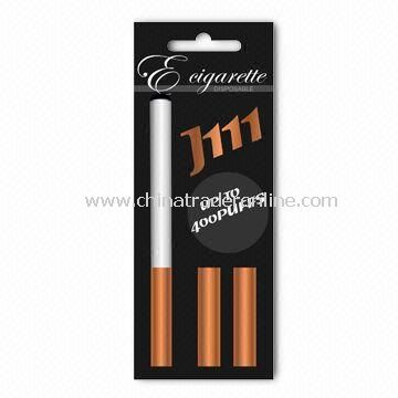 E-cigarette with Rechargeable Lithium Battery and 3.3 to 4.2V Normal Working Voltage