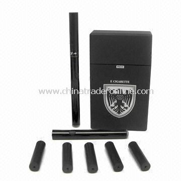 New Package for 108mm E-cigarette, Sealed with Aluminum Foil, Available in Black, Gray Packages