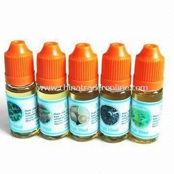 E-cigarette Juice, Various Tastes/Flavors are Available, Meets FDA, KFDA, and GMP Standards