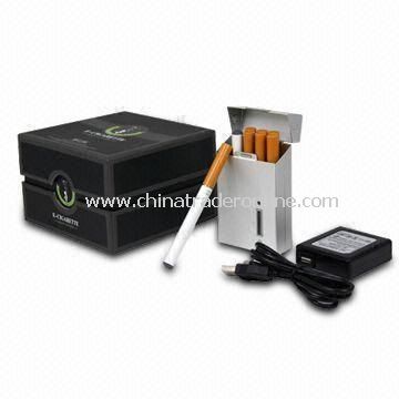 E-cigarette Set, Nicotine Content of Each Cartridge Equals to 8 to 10pcs Traditional Cigarette from China