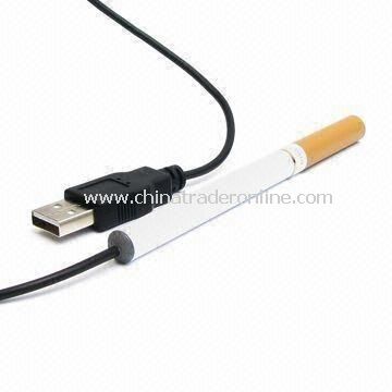 E-cigarette with Wire USB Charger and 2 to 3 Hours Charging Time