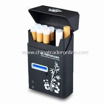 Healthy E-cigarette with 3.3 to 4.2V Operating Voltage and 80 to 120 Mouthfuls