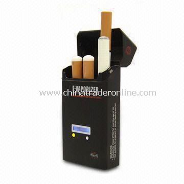 Smart Charger for 1,400mAh E-cigarette, Battery Can be Recharged 300 Times, with LCD Display