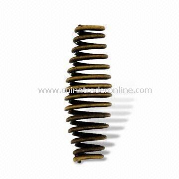 4x12mm Antique Brass Metal Spring, Used for Handbag, Garment and Fashion Decorations from China