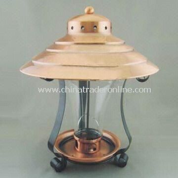 Bird Feeder, Made of Red Bronze with Baking Varnish Surface Treatment