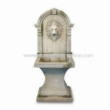 Close Designed Light and Durable Garden Fountain, Made of Fiberglass, with 46-inch Height