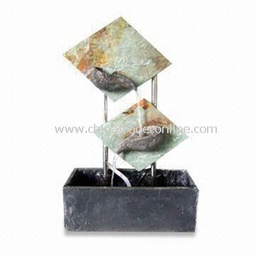 Desktop Fountain with Stone, Available in Different Designs from China