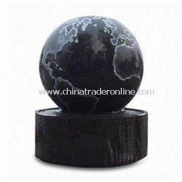 Fountain with Polished Surface Finish, Various Designs are Accepted, Suitable for Outdoor Decoration from China