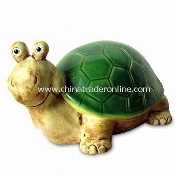 Large Ceramic Spring Turtle, Suitable for Table Decoration from China