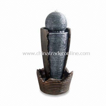 Light and Durable Garden Fountain, Made of Fiberglass, with 32.5-inch High from China