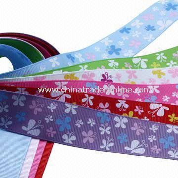 Spring Ribbon for Decoration, Made of 100% Polyester Yarn